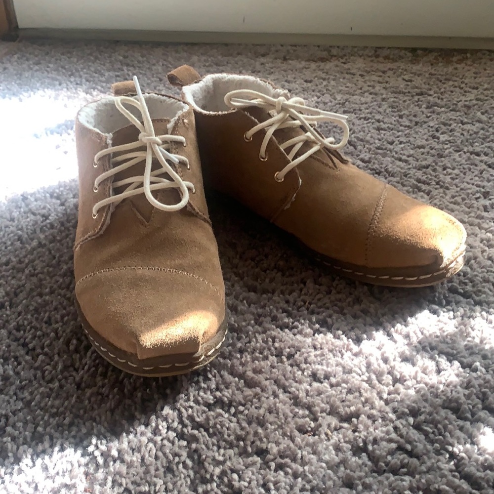 Toms Sherpa Lined Slip Ons
